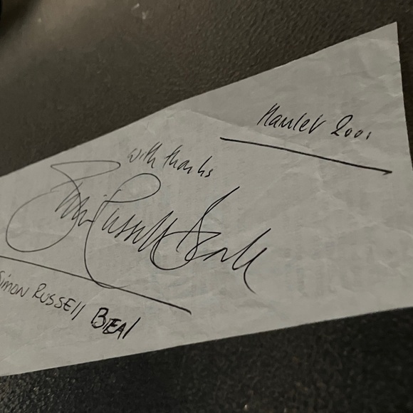 Signature - SIMON RUSSELL BEALE - Picture 2 of 3